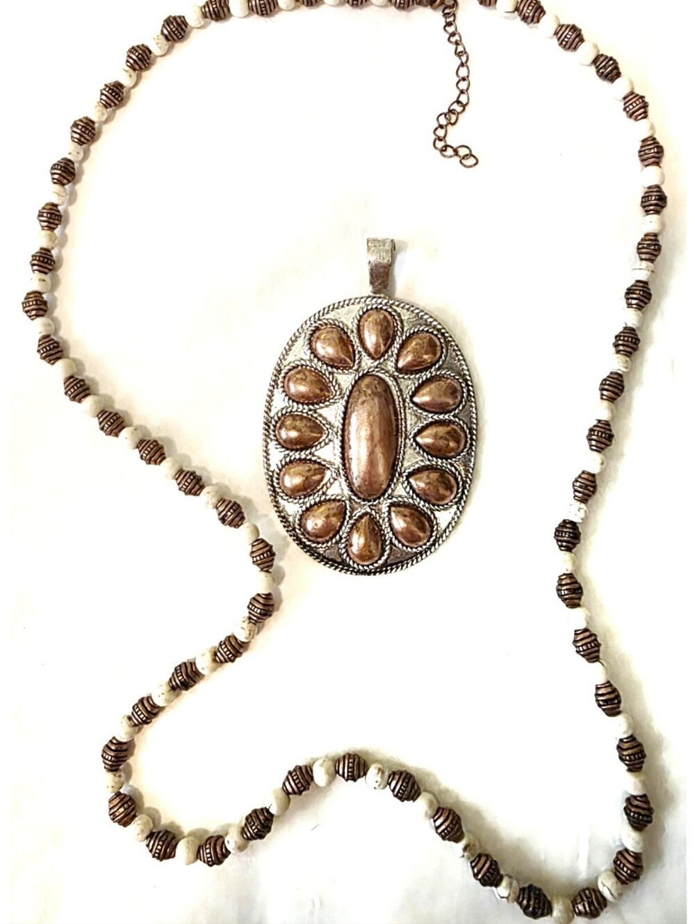 AMAZING Huge Statement Boho Festival Necklace Pendant